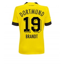 Borussia Dortmund Julian Brandt #19 Hemmatröja Dam 2022-23 Korta ärmar